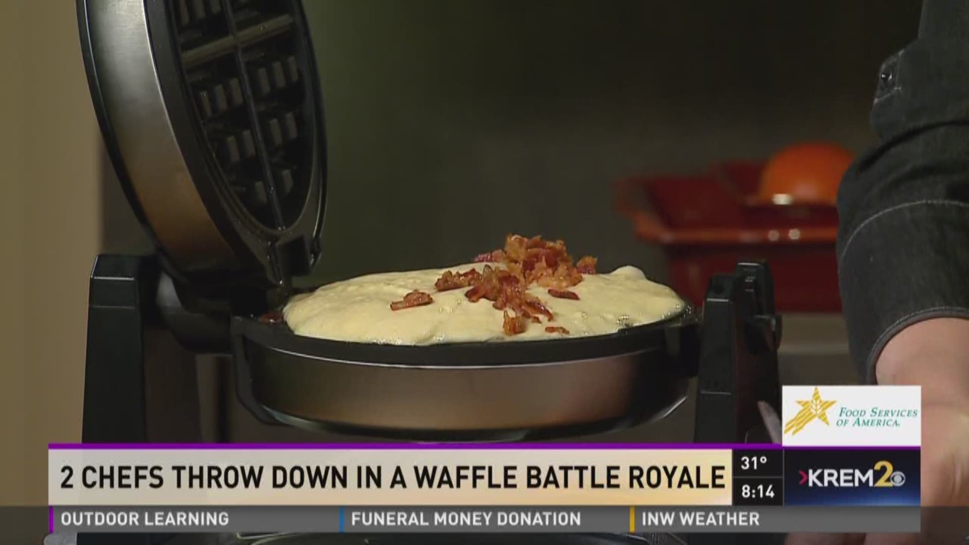 Two chefs throw down in a waffle battle royale  (1-10-18)