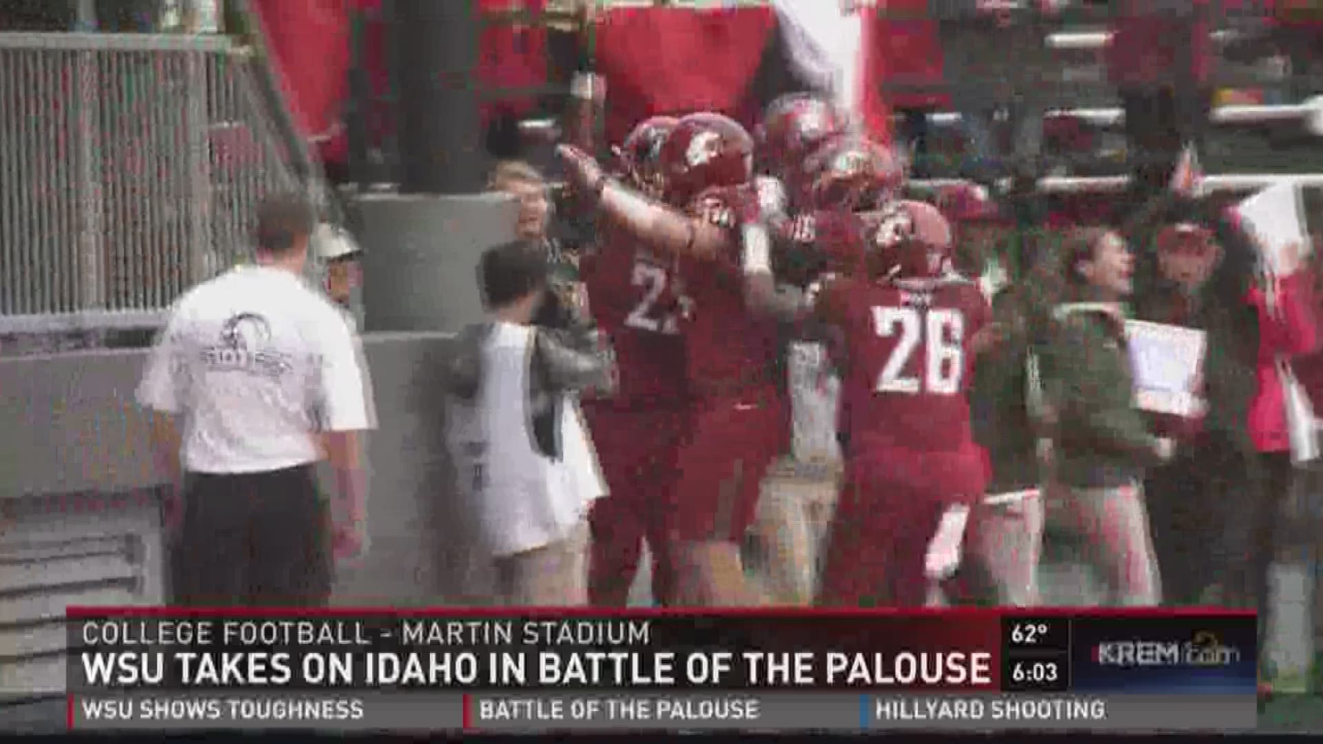 Cougs win 'Battle of the Palouse', 56-6