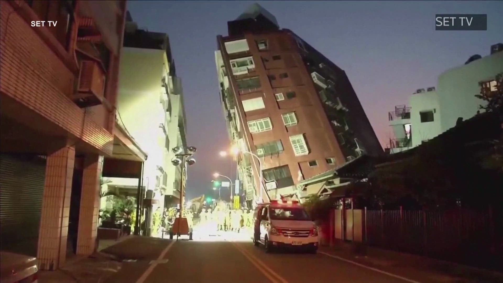 Taiwan’s earthquake monitoring agency gave the magnitude as 7.2 while the U.S. put it at 7.4.