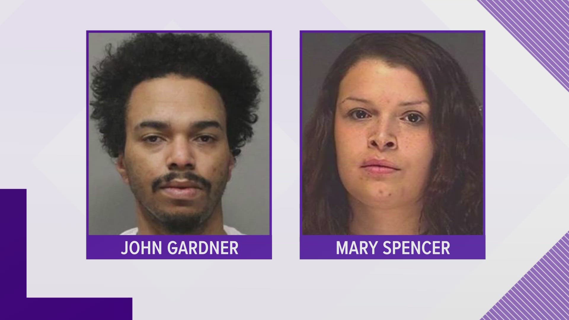 Spokane Police believe John Gardner was armed when he and Mary Spencer stole a women's handbag in downtown Spokane.
