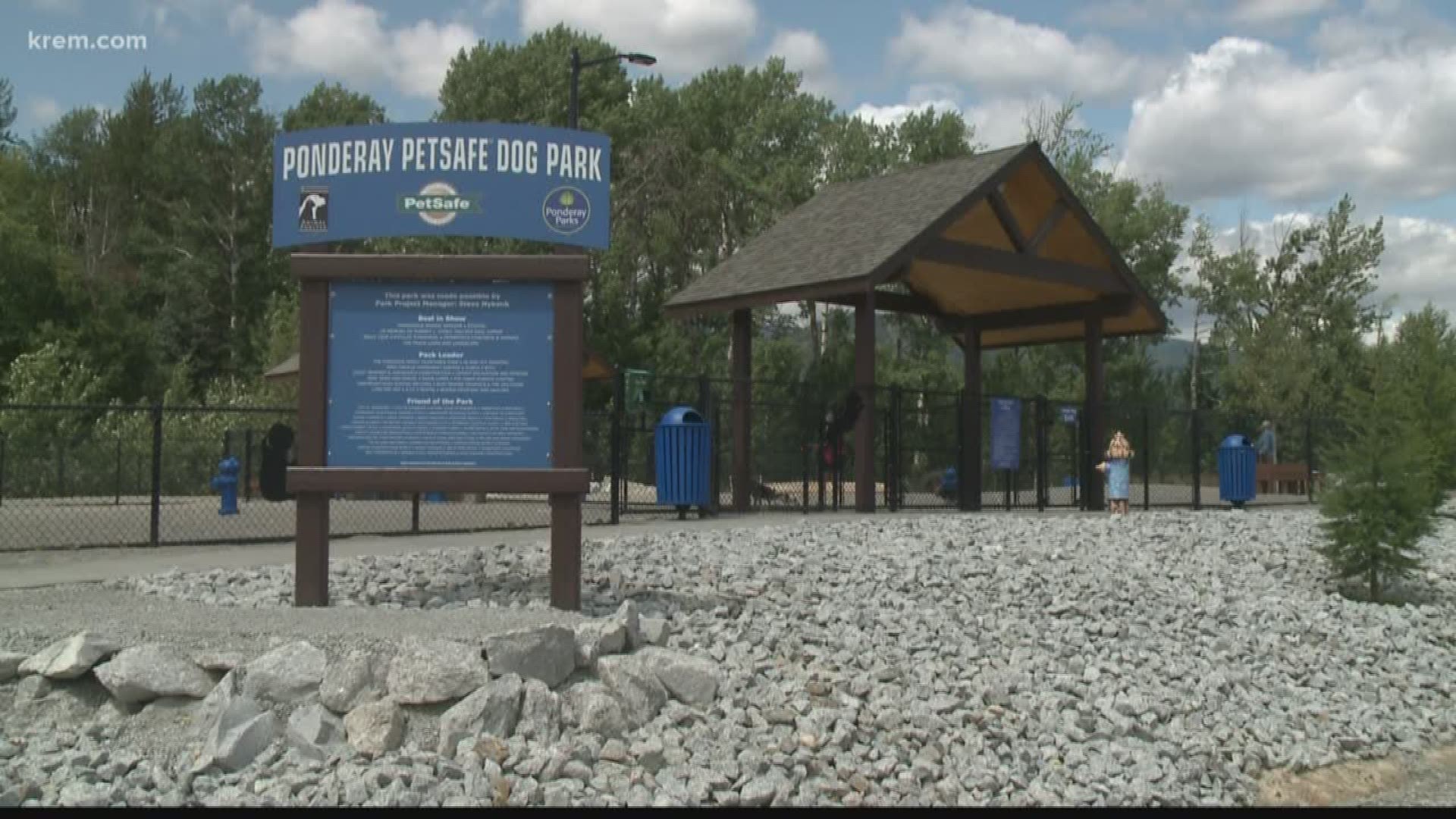 Organizers say the park in Ponderay is the first in the U.S. to be fully compliant with the Americans with Disabilities Act.