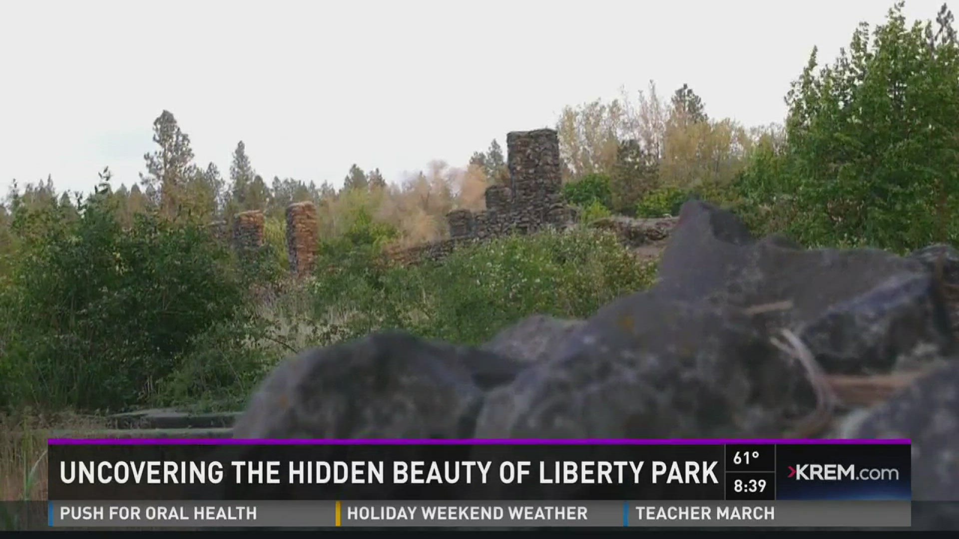 KREM 2 News is bringing you #HiddenSpokane all week, showcasing some of the hidden gems of the city. For Wednesday: Liberty Park