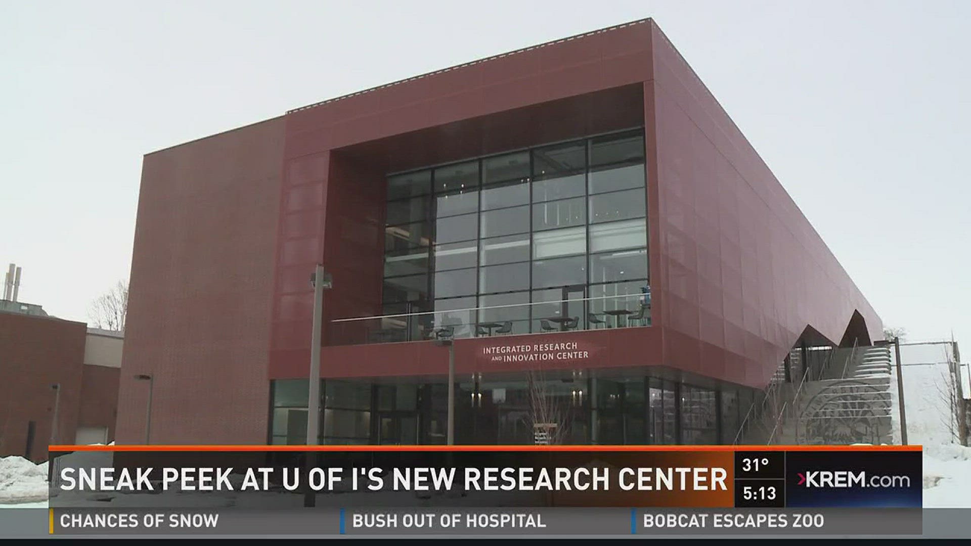 KREM 2's Taylor Viydo takes us inside a new $52 million building on the campus of the University of Idaho. (1-30-17)