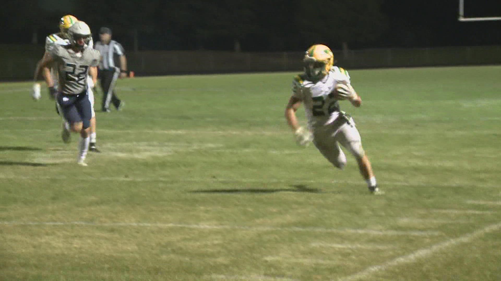 Rocky Mountain defeated Coeur d'Alene in Boise 30-7 while Lakeland defeated Lake City 30-21.
