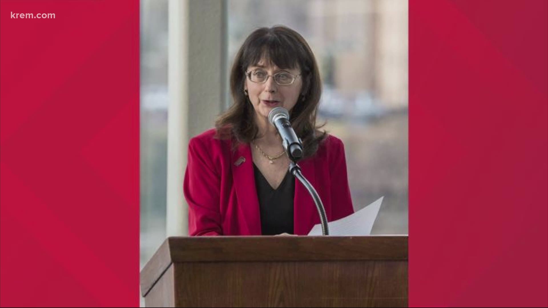 Eastern Washington University held an emergency meeting Tuesday morning where the university's president stepped down from her position.