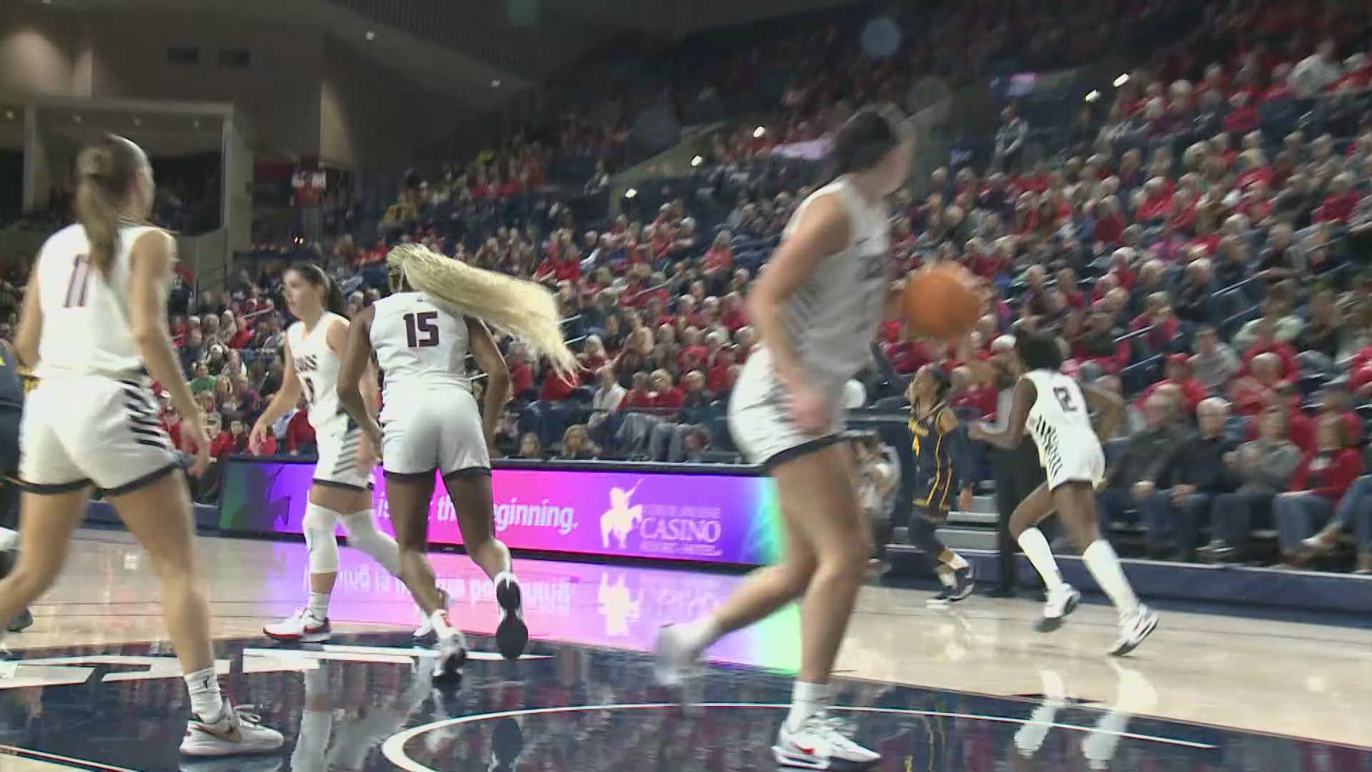 The Zags will look to bounce back Sunday against Wyoming.