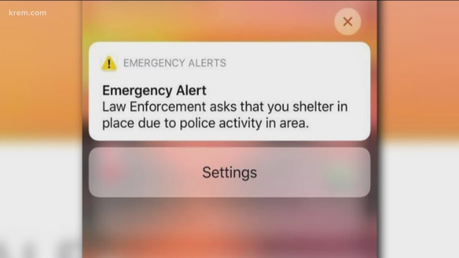 Multiple people have reported getting shelter in place orders in North Spokane due to police activity.