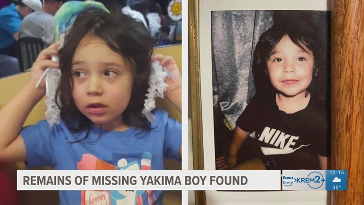 Police confirm body found in Yakima River to be missing 5-year-old Lucian Munguia
