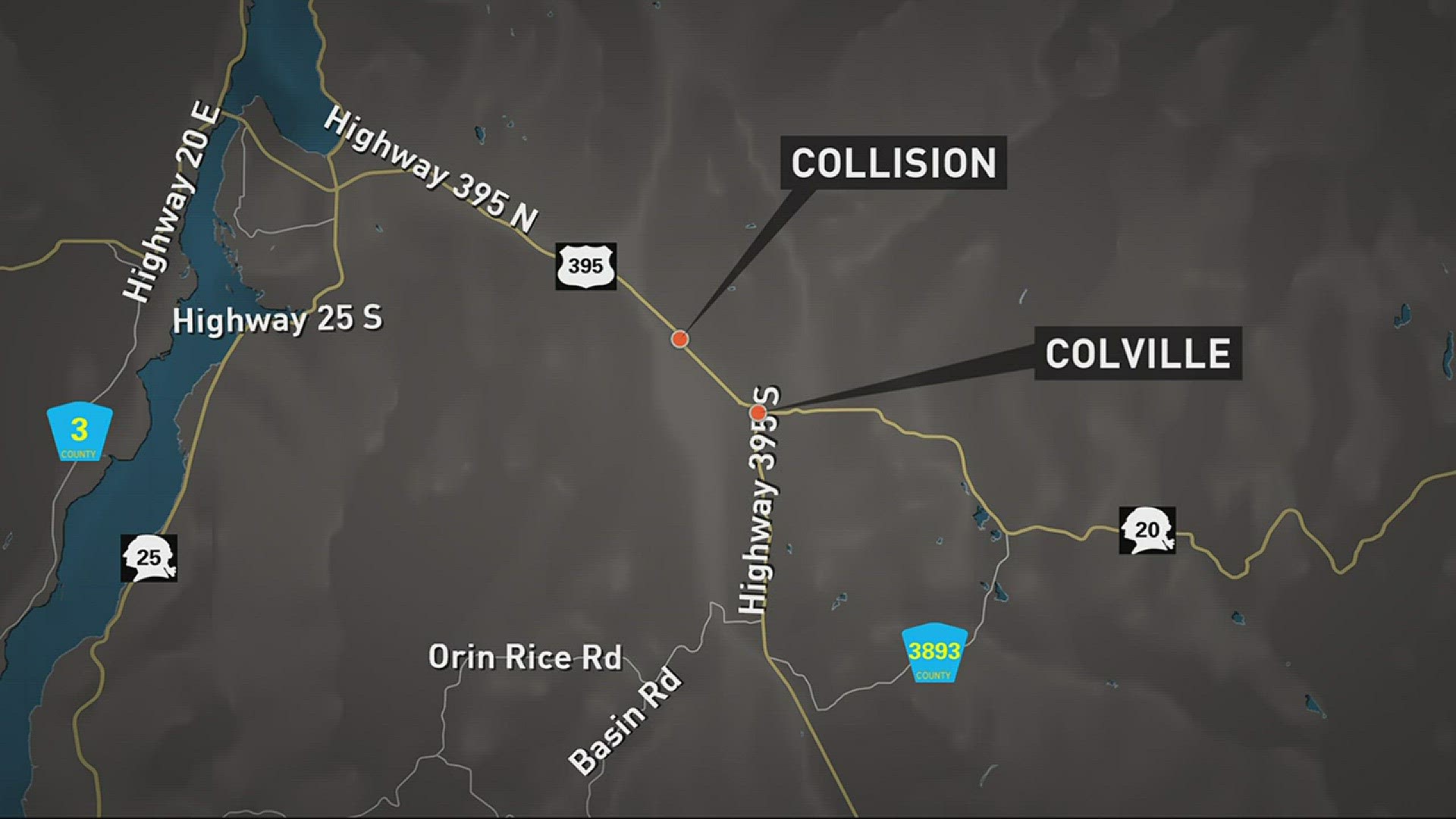 Students injured in bus crash near Colville