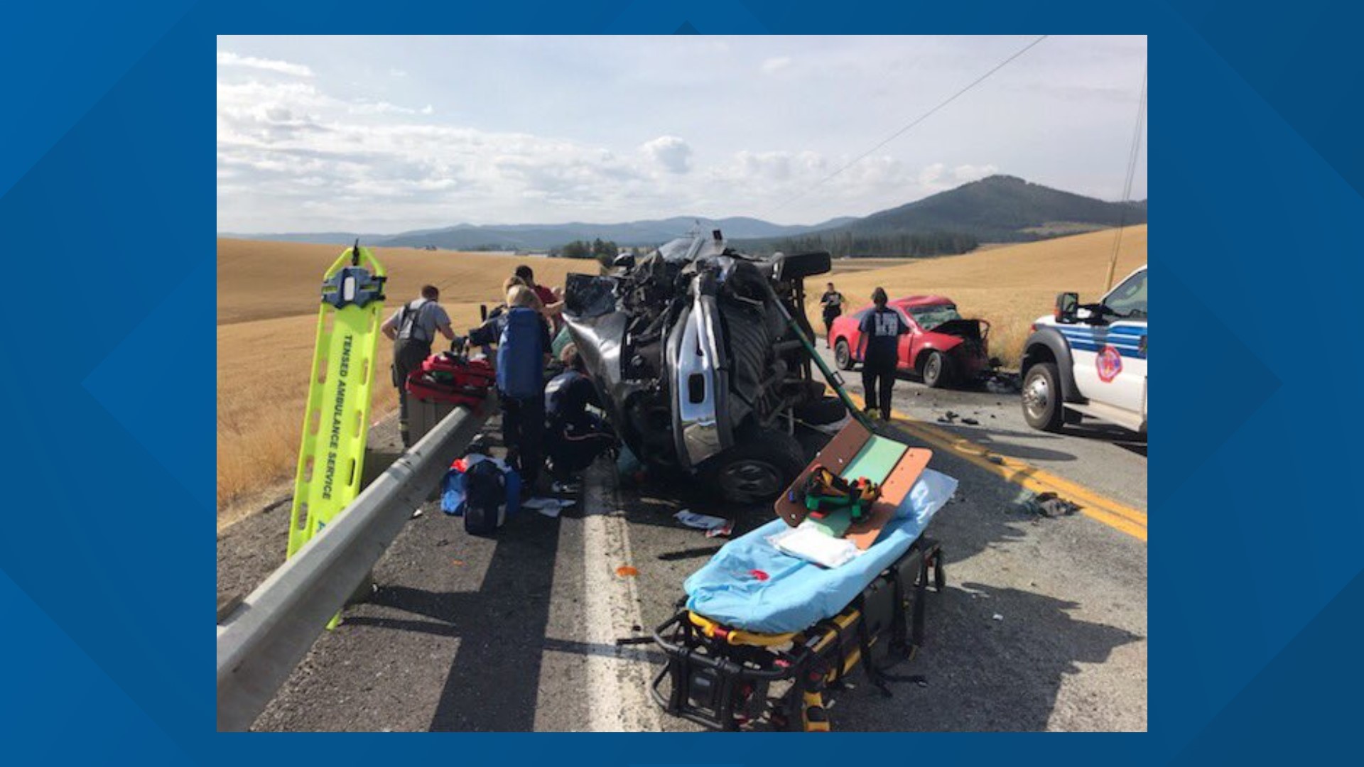 US95 near Tensed, Idaho reopens after fatal crash