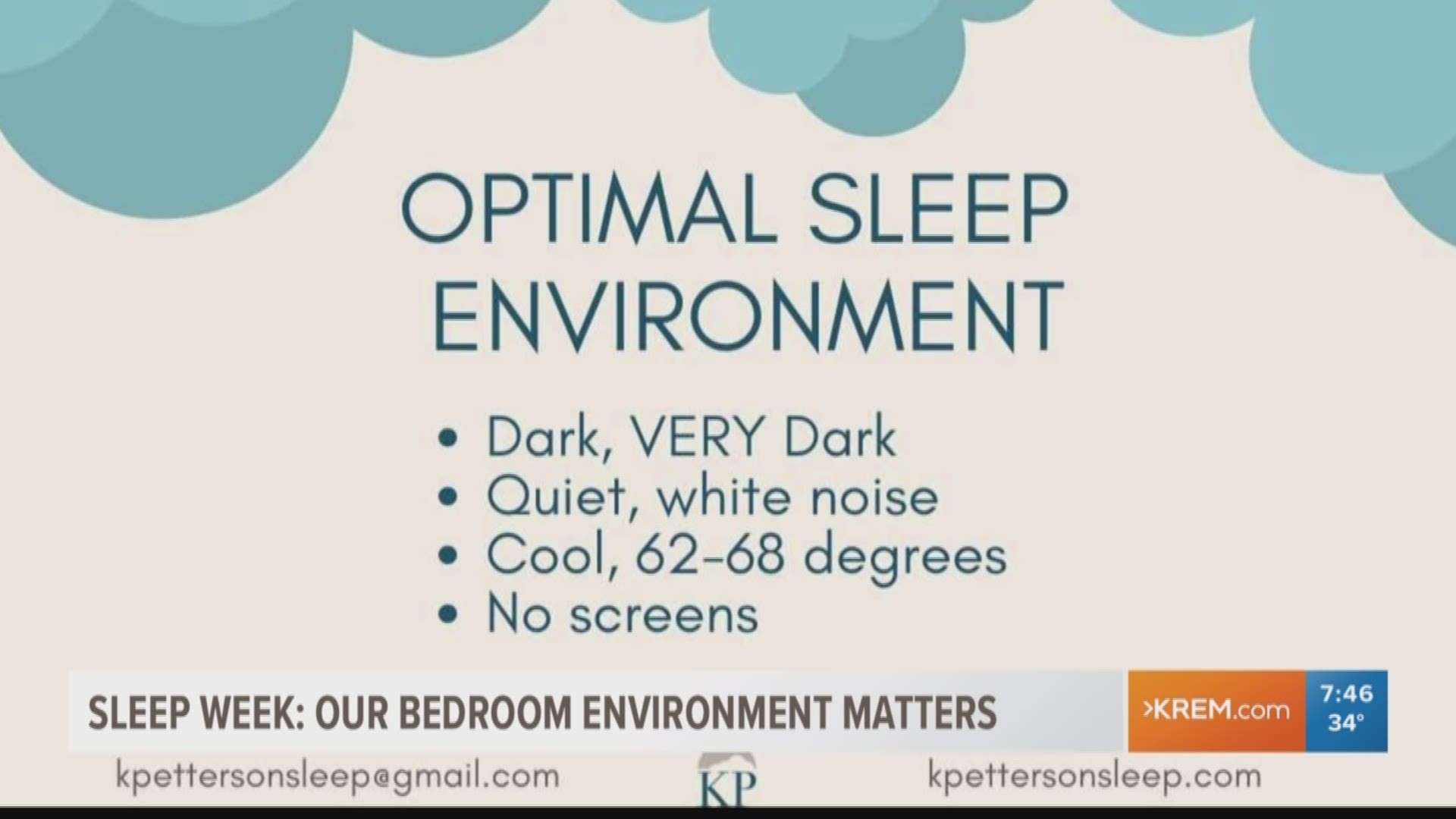 Sleep specialist Kristine Petterson tells us how our sleep environment impacts the quality of our sleep.