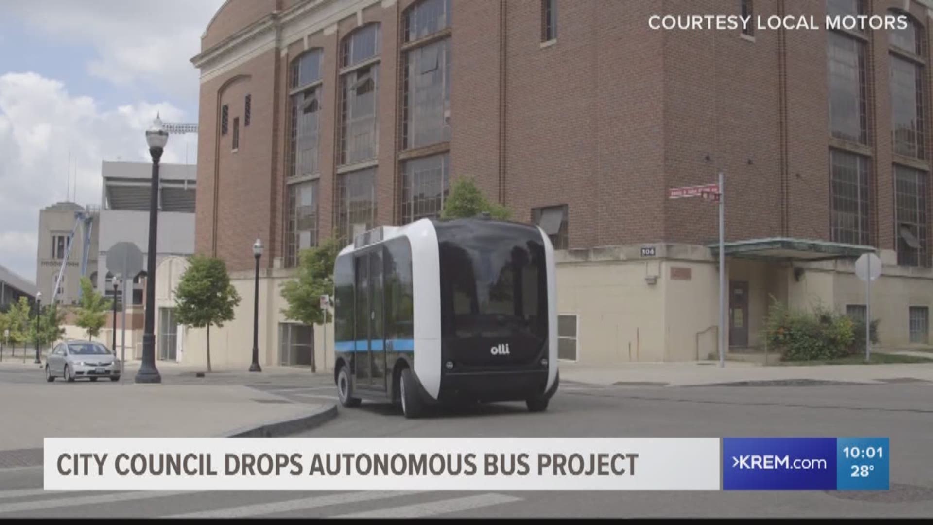 Spokane City Council surprised many by voting against a proposal to pilot a self-driving bus attraction.