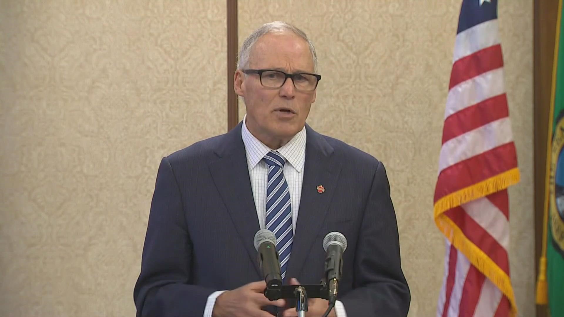 Washington Gov. Jay Inslee will not run for reelection