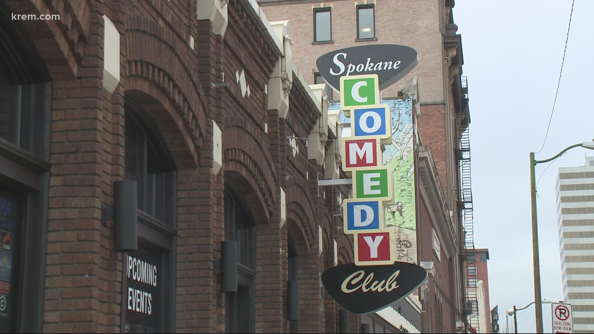 Spokane Comedy Club continues to pivot its business model with entertainment still banned due to COVID-19 restrictions.