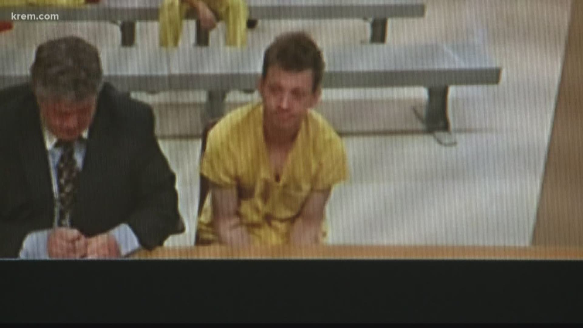 The man accused of killing a 15-year-old boy in downtown Spokane made his first court appearance Thursday afternoon.