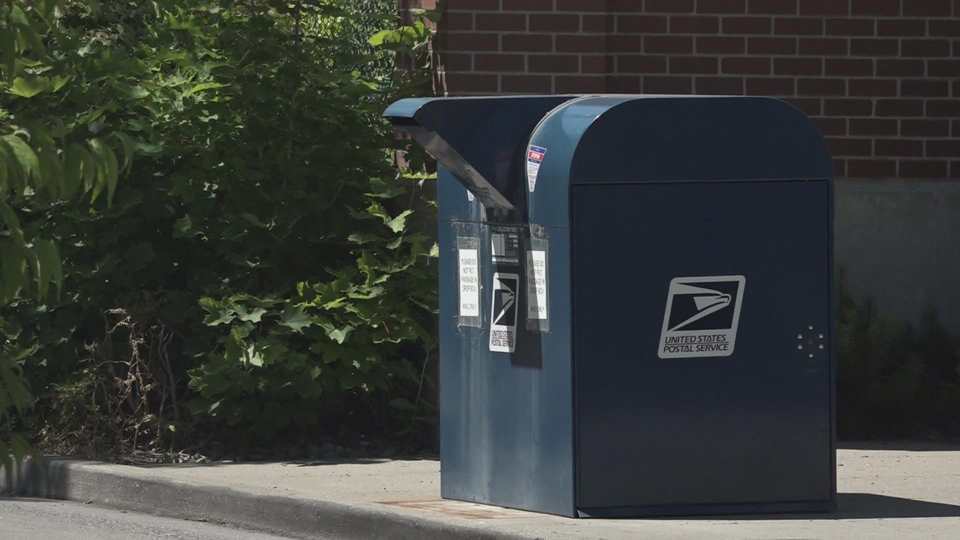 Terri Pederson said she and the rest of her neighborhood didn't get any mail for about a week at the start of July.