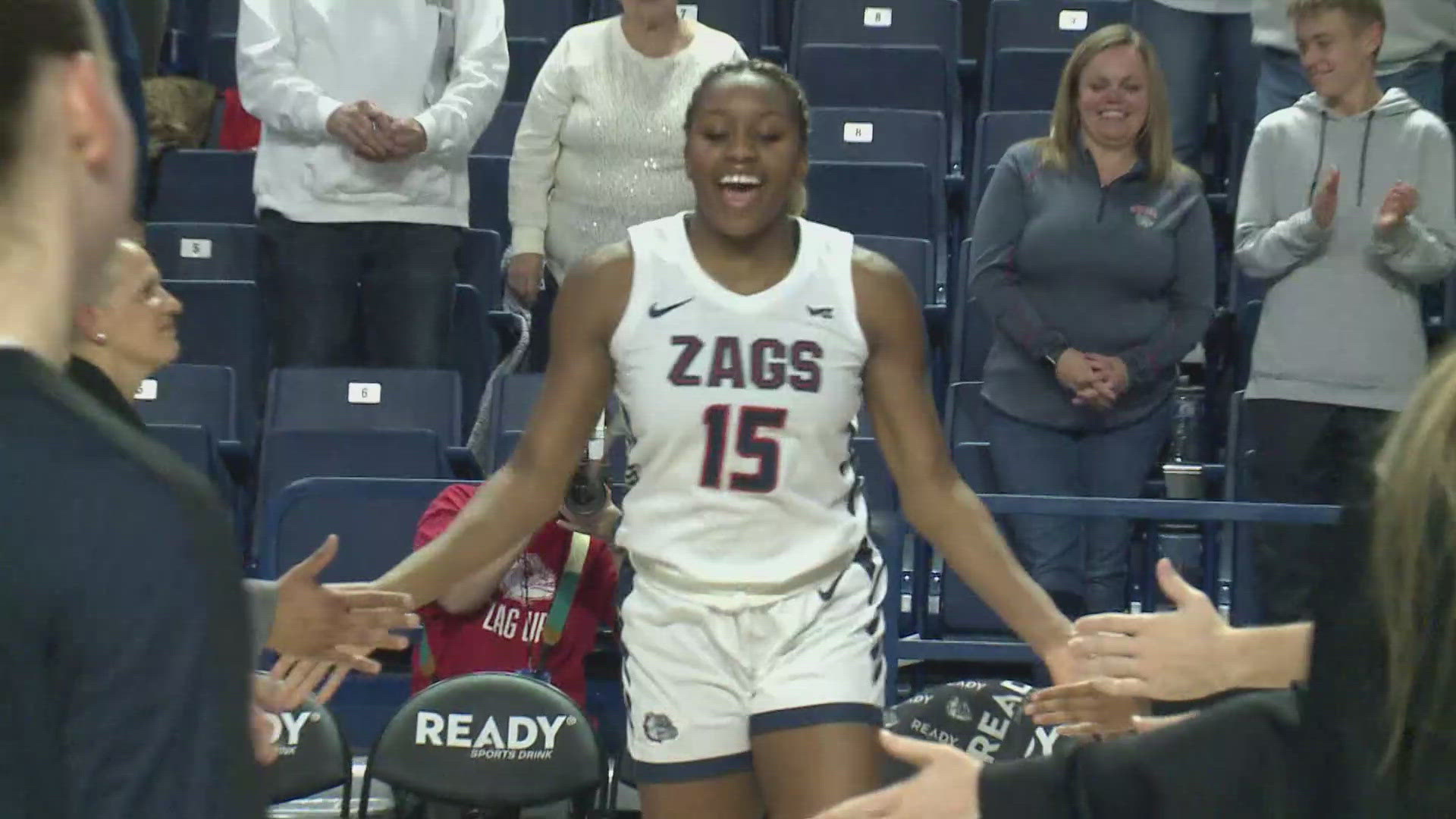 The Zags beat Montana 82-69.