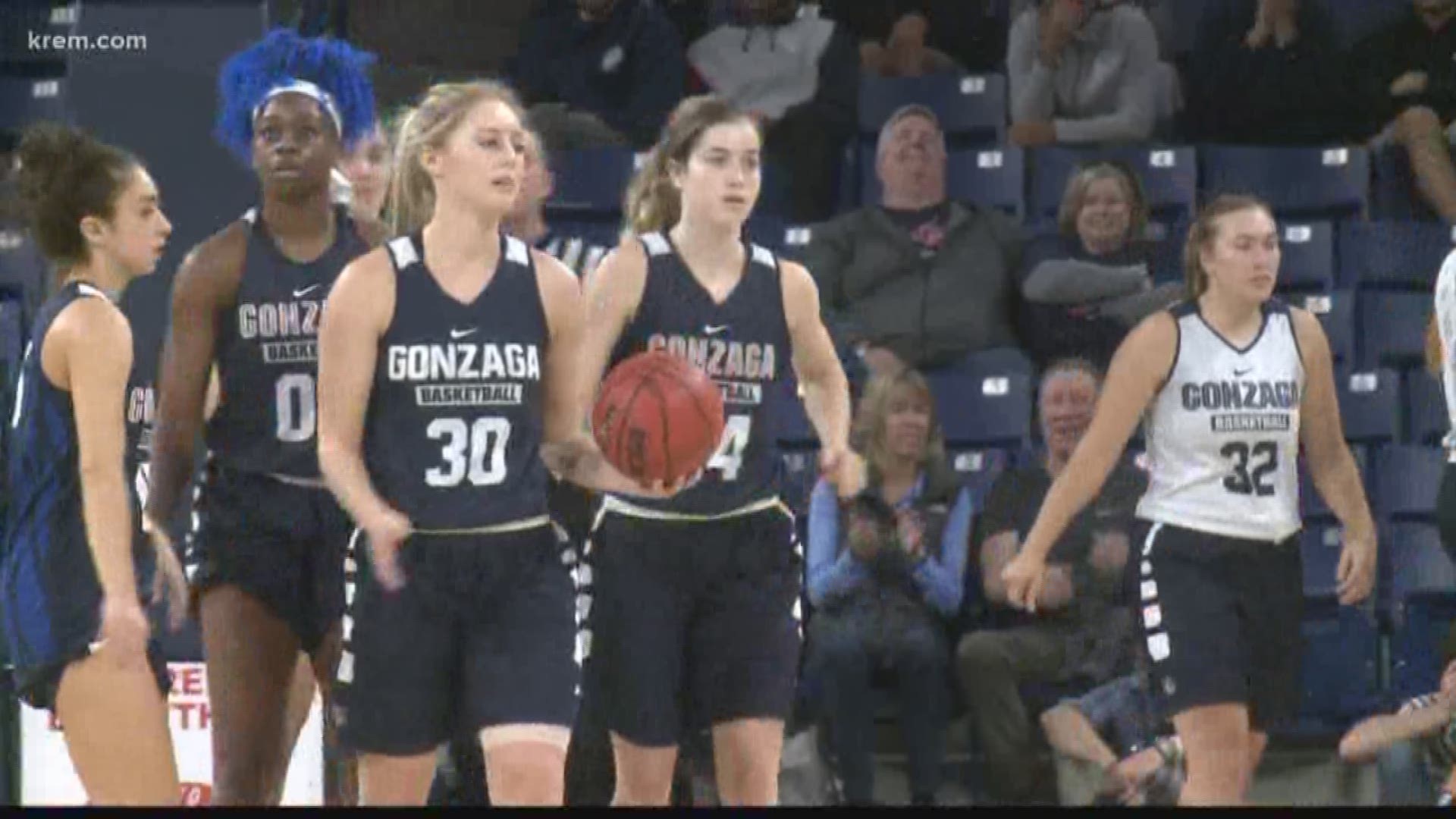 he Gonzaga women?s basketball team introduced new players and let fans get reacquainted with some familiar ones while putting on a great performance at the annual Numerica Fan Fest inside the McCarthey Athletic Center Saturday afternoon.
