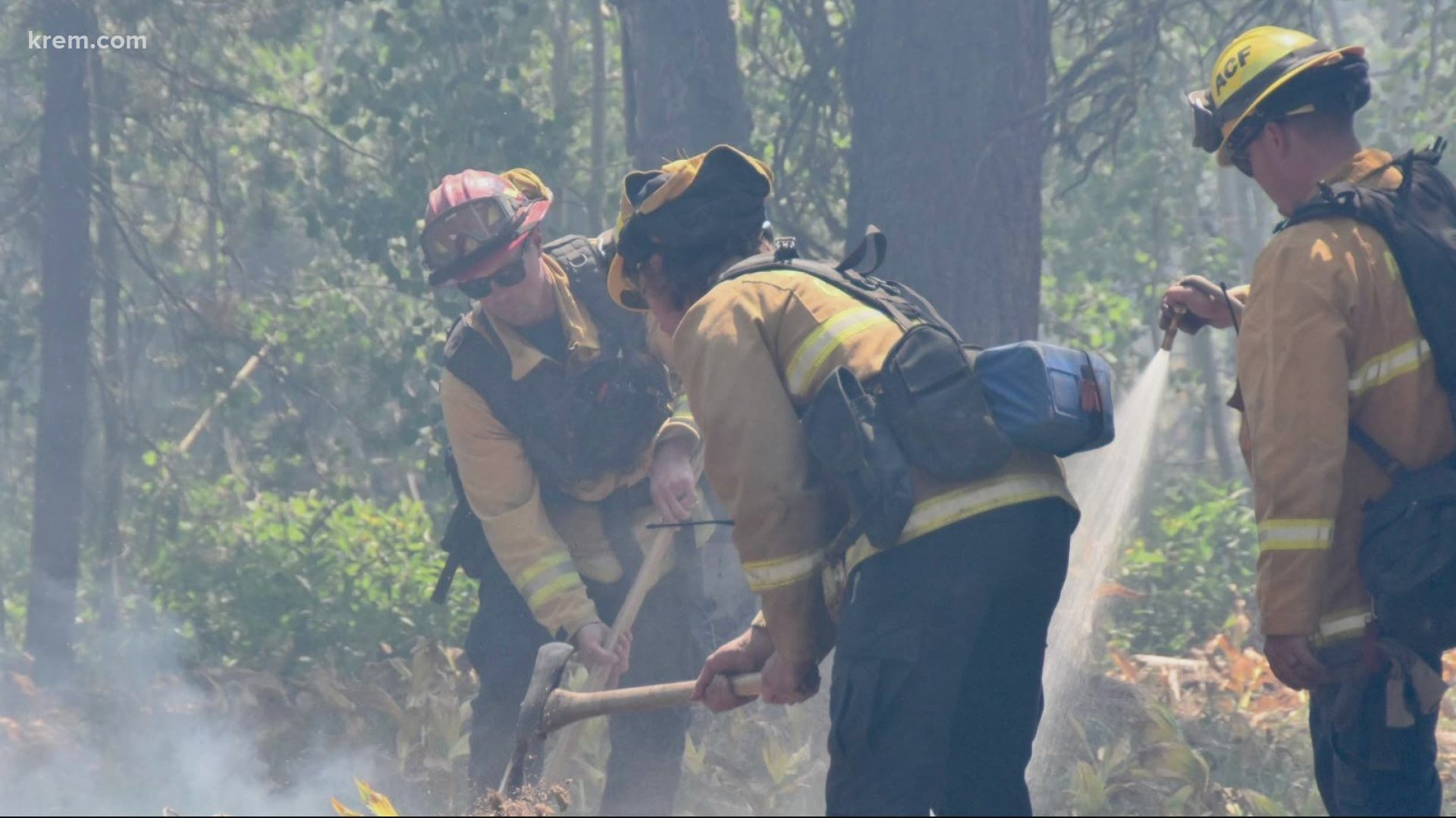 There are 15 large wildfires currently burning in Washington and Oregon.