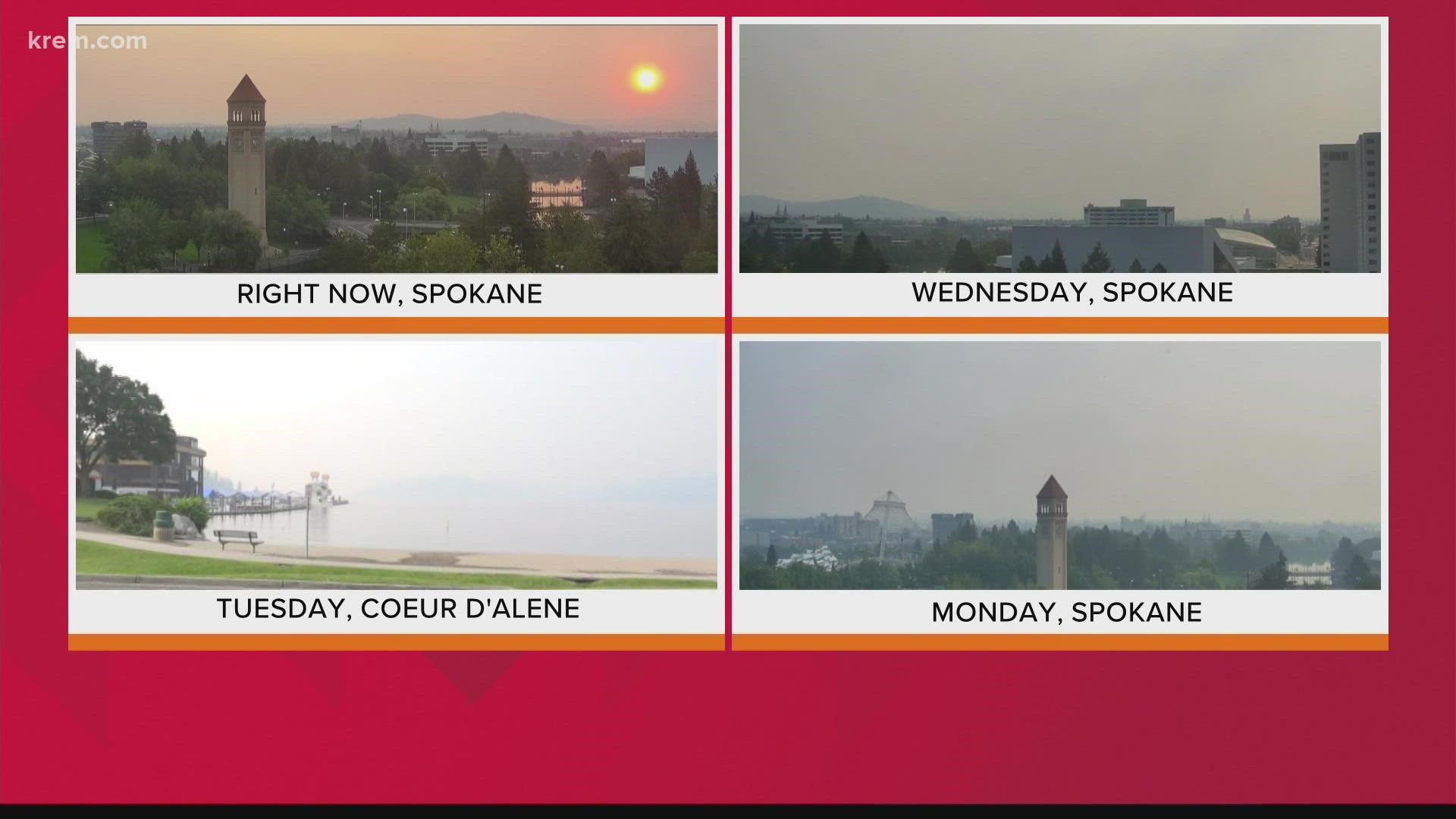 Air quality has been 'unhealthy' to 'moderate' this week, experts share the best ways to stay safe.