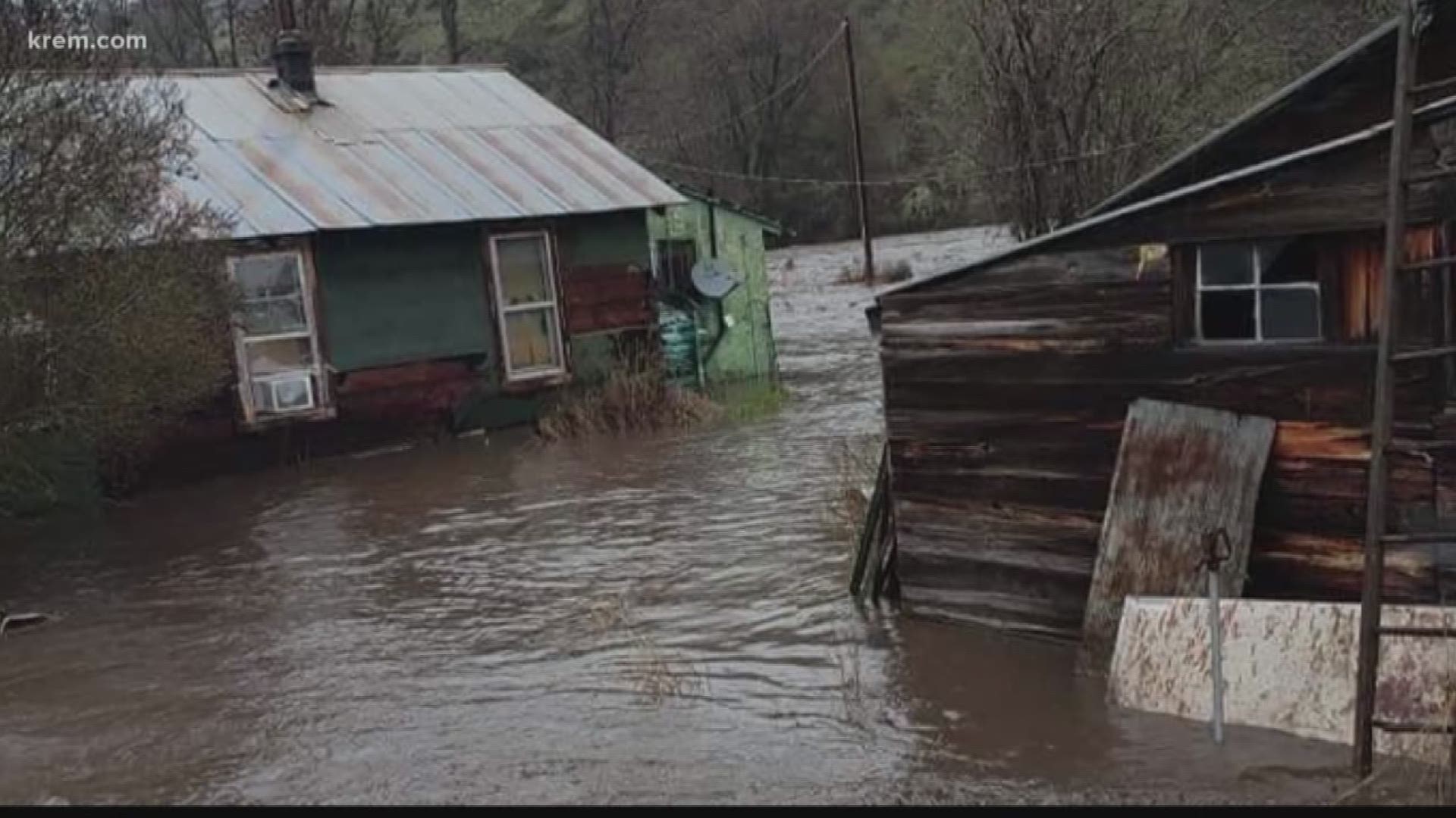 Cities in Idaho and Lewis Counties are facing flooding and road closures as the Clearwater River rises to record levels in the area.