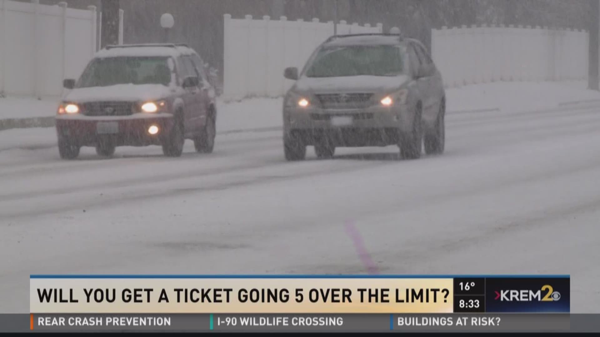 Will you get a ticket going 5 over the speed limit?