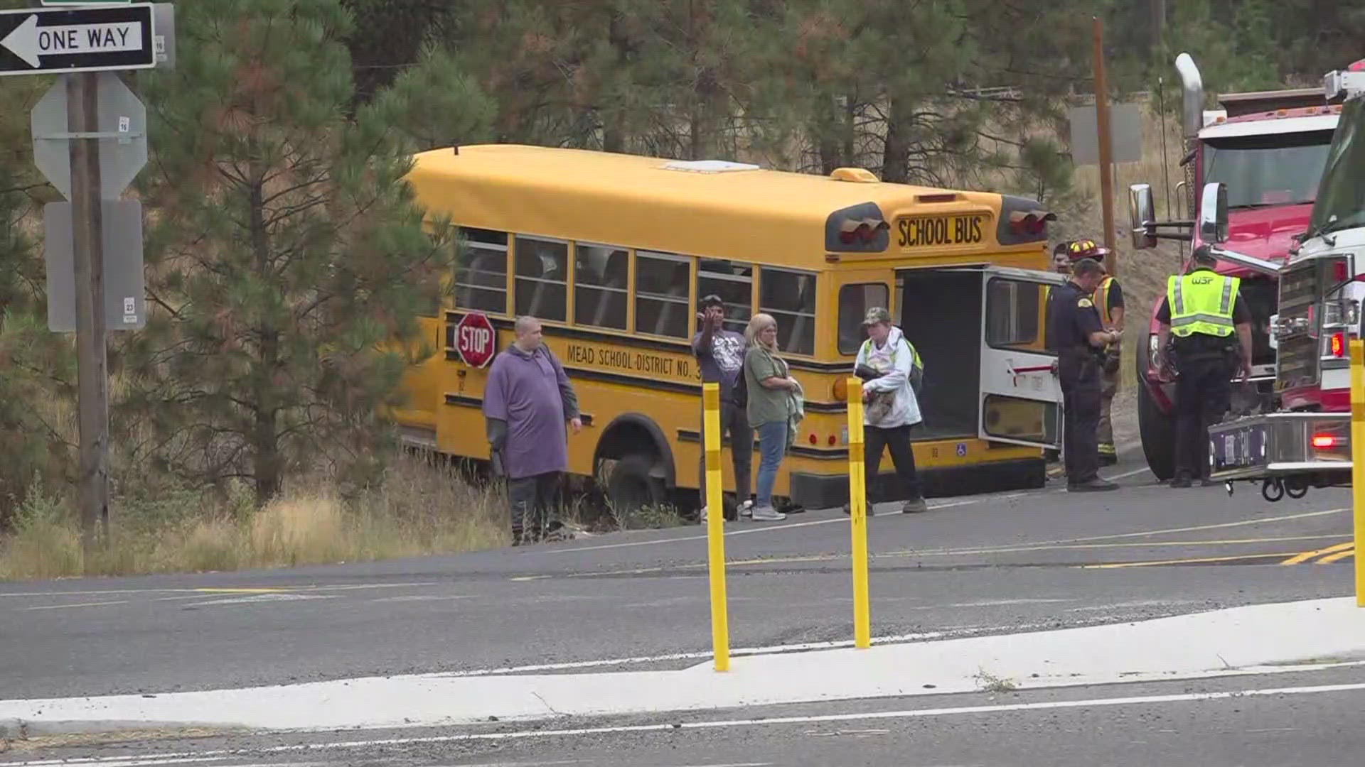 WSP is asking people to expect long delays in the area.