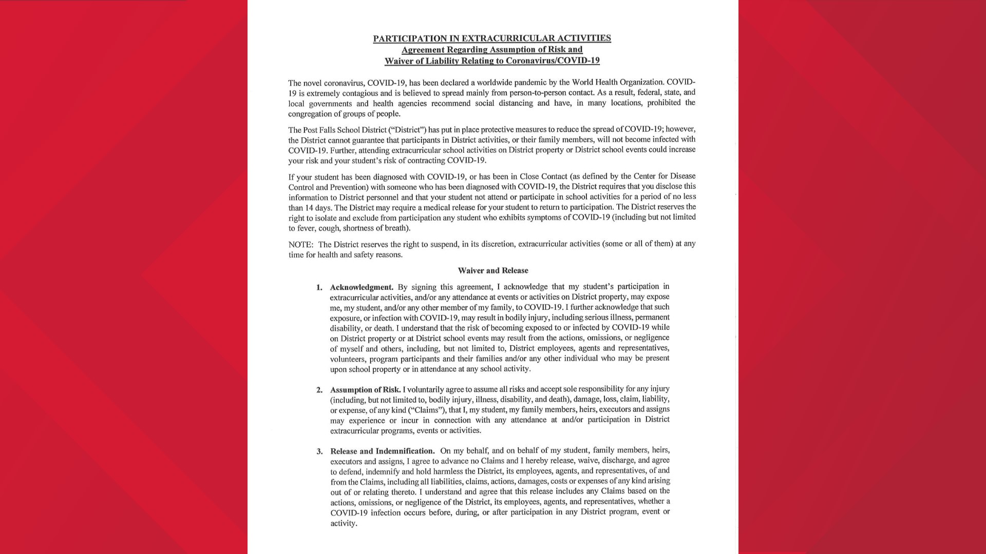 post-falls-school-district-requires-covid-19-waiver-form-for-athletes