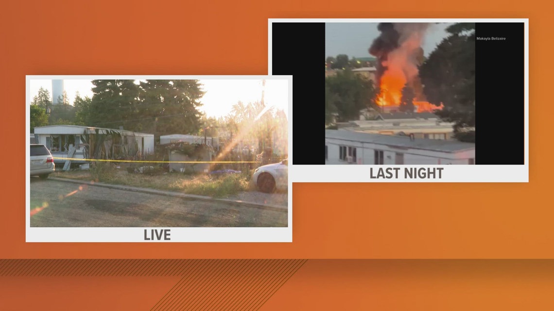 Spokane Valley fire seriously injures one person and damages two ...
