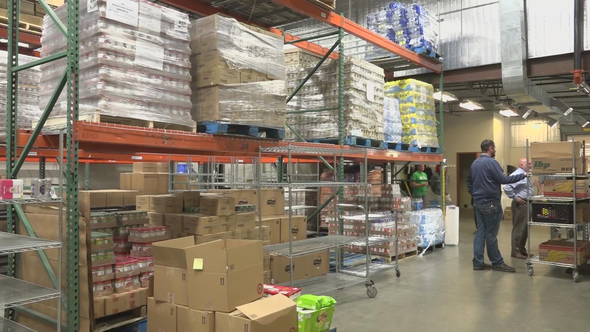 Spokane food bank officials say inflation is causing a supply and demand imbalance.