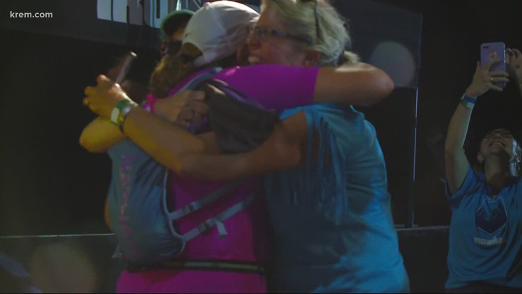 Ironman Coeur d'Alene: Celebrations at the finish line