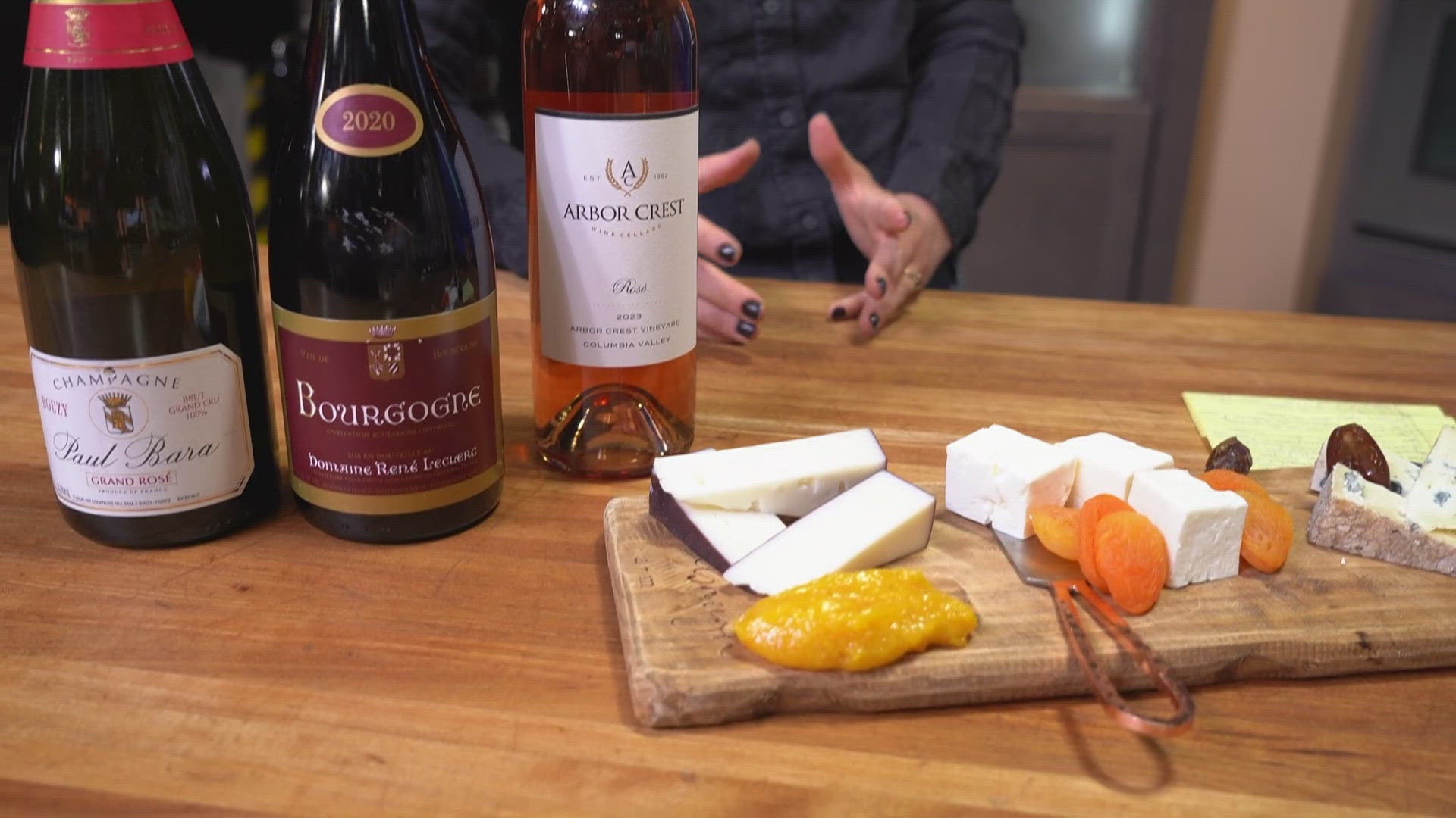 Alex Barber from Arbor Crest Winery joins us for National Wine and Cheese Day and shares a few tips about pairing wines and cheeses.