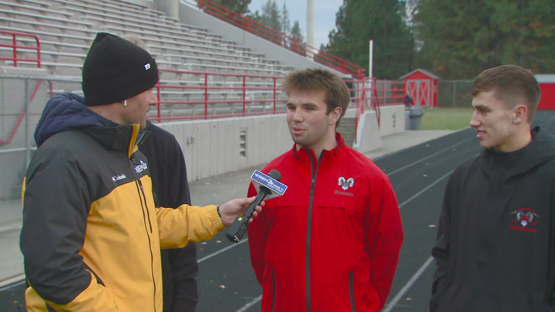 Riverside players catch up with KREM 2's Mark Hanrahan to talk about their season and their pride in their small town.