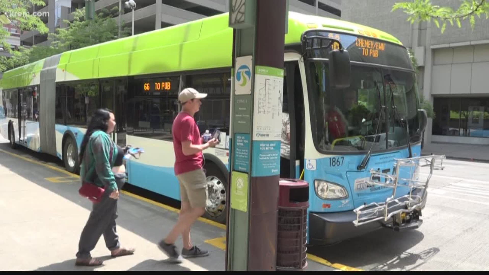 Spokane Transit Authority is offering rides for people over the age of 60 who must travel to essential destinations.