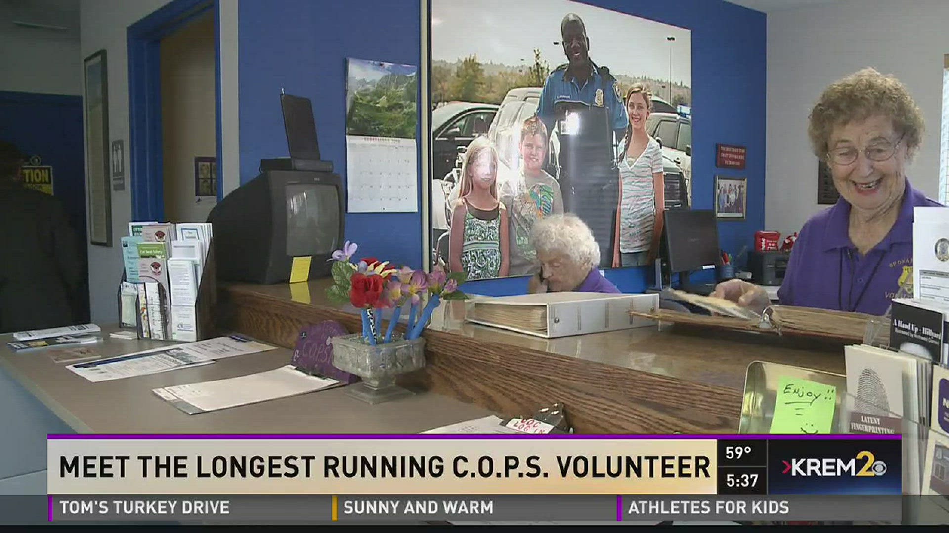Meet the longest-serving C.O.P.S. volunteer