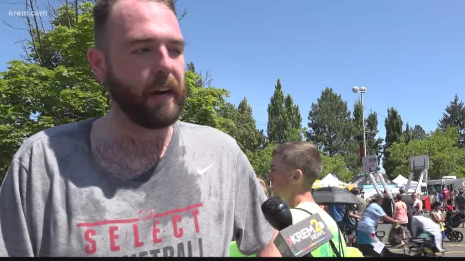 KREM's Casey Decker explores why there are two teams in Hoopfest 2019 with very, very similar names.