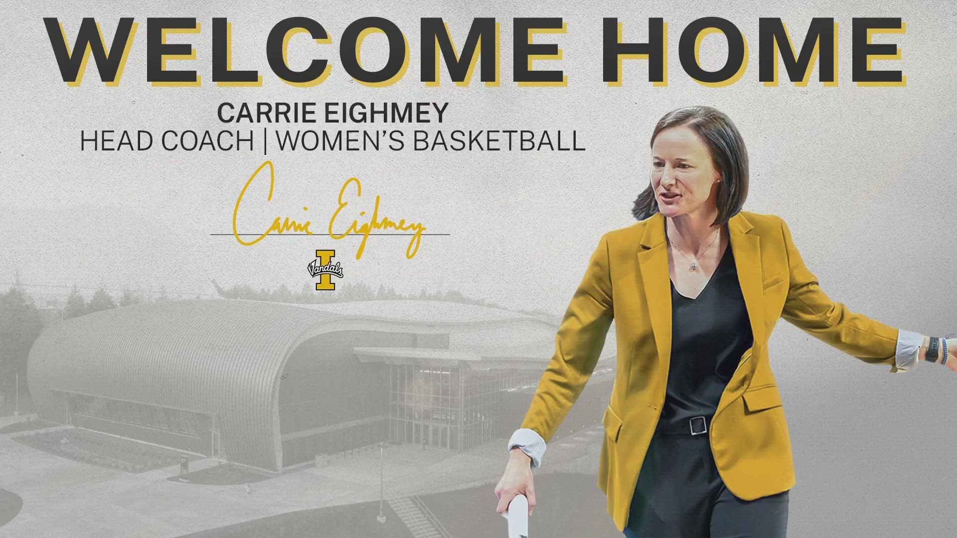Eighmey has an overall record of 233-105 as a head coach over 11 seasons.