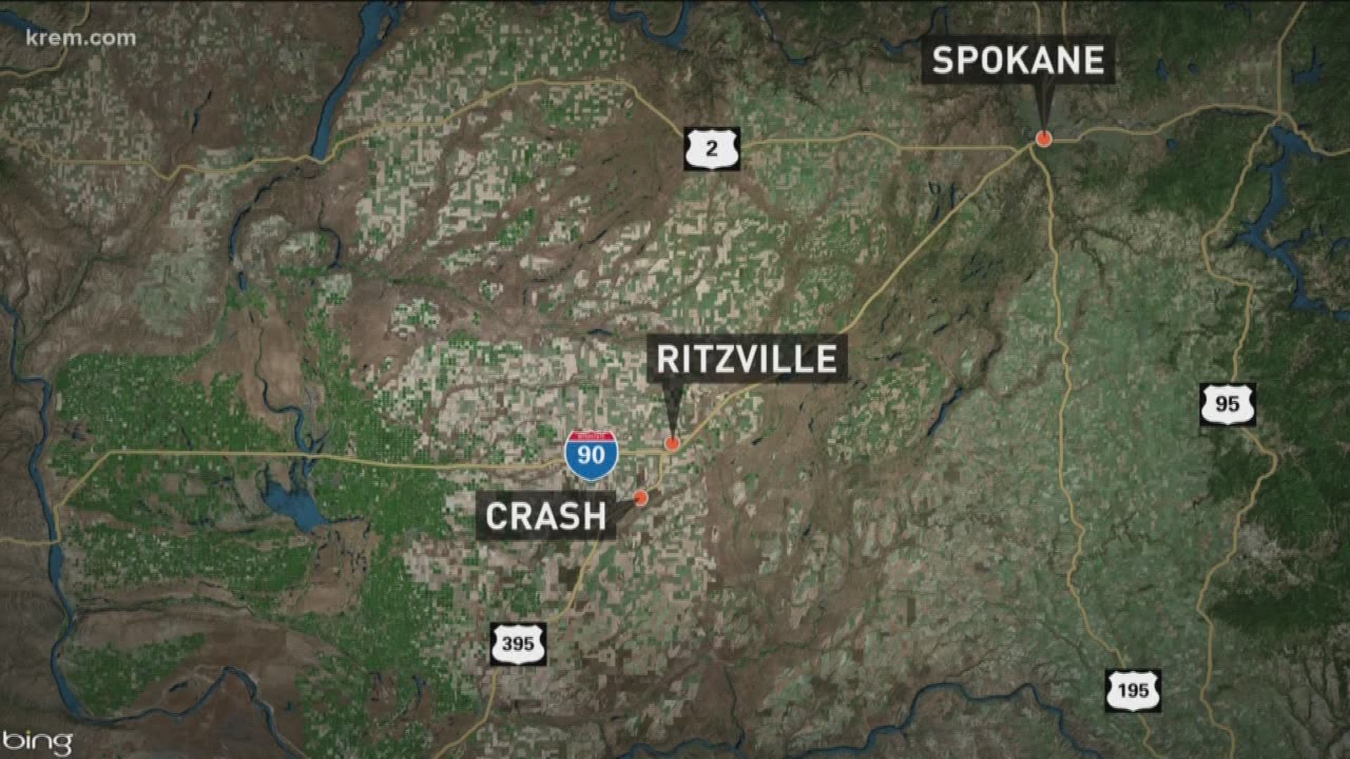 Semi runs over driver ejected during crash near Ritzville