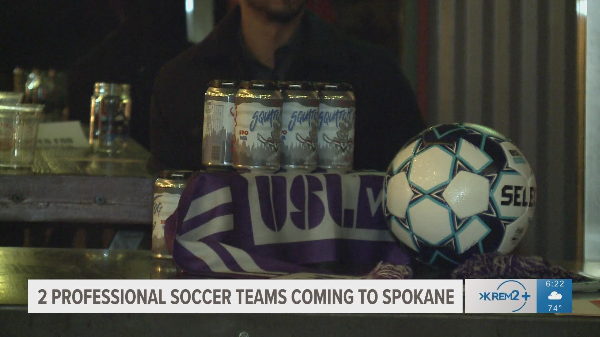 Ryan and Katie Harnetiaux, with Aequus Sports, LLC, was established as the new ownership group for USL Spokane.