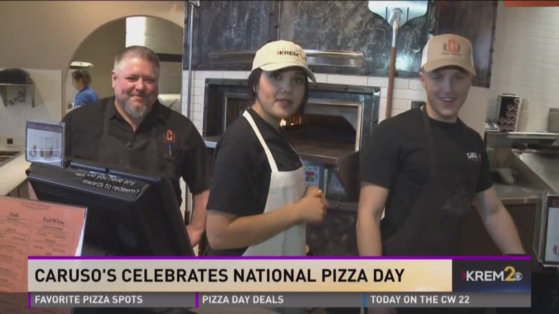 Celebrate National Pizza Day with Caruso's