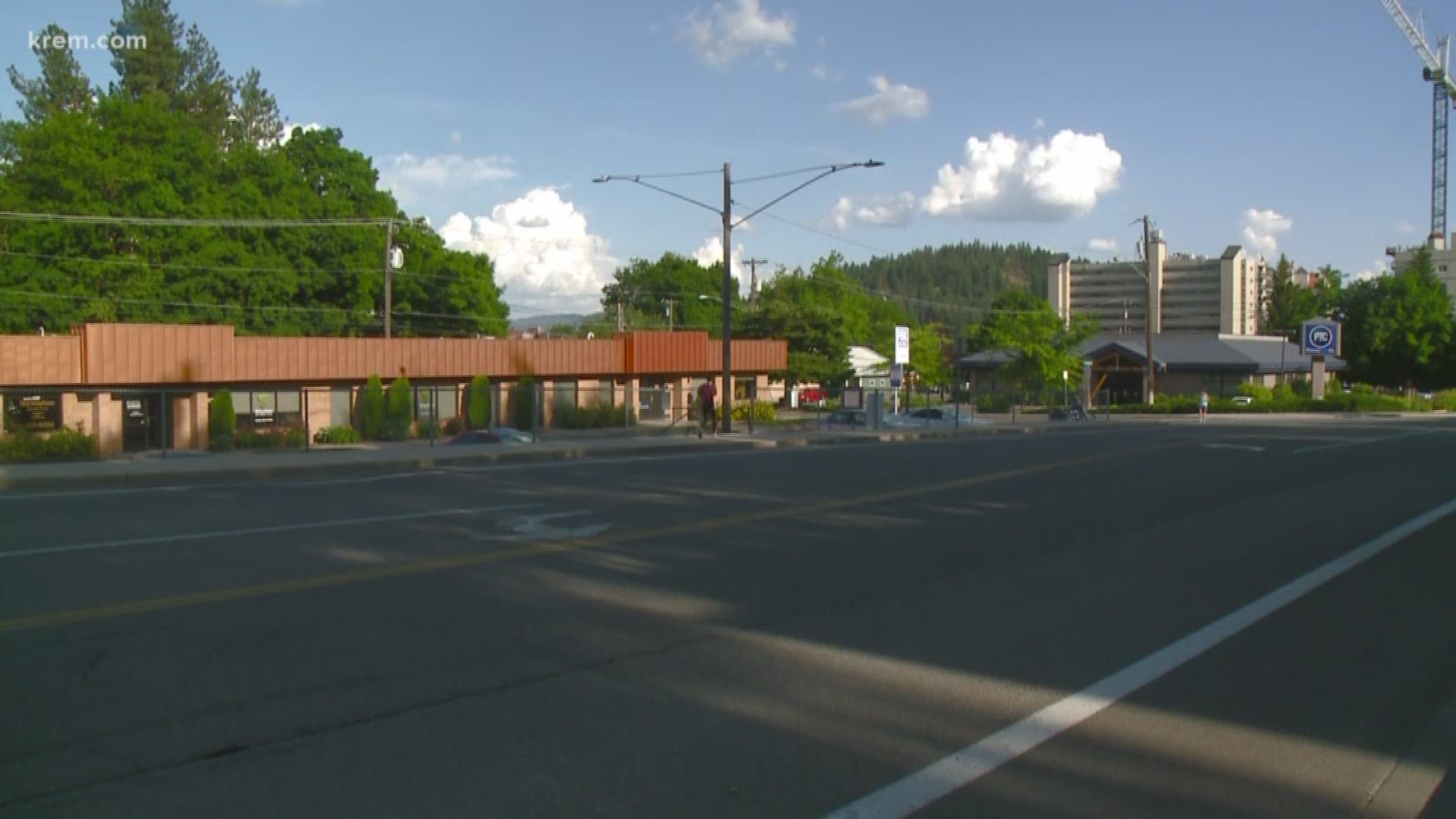 The Coeur d'Alene Police Department responded to a bomb threat downtown. The device has been gathered and roads have reopened.