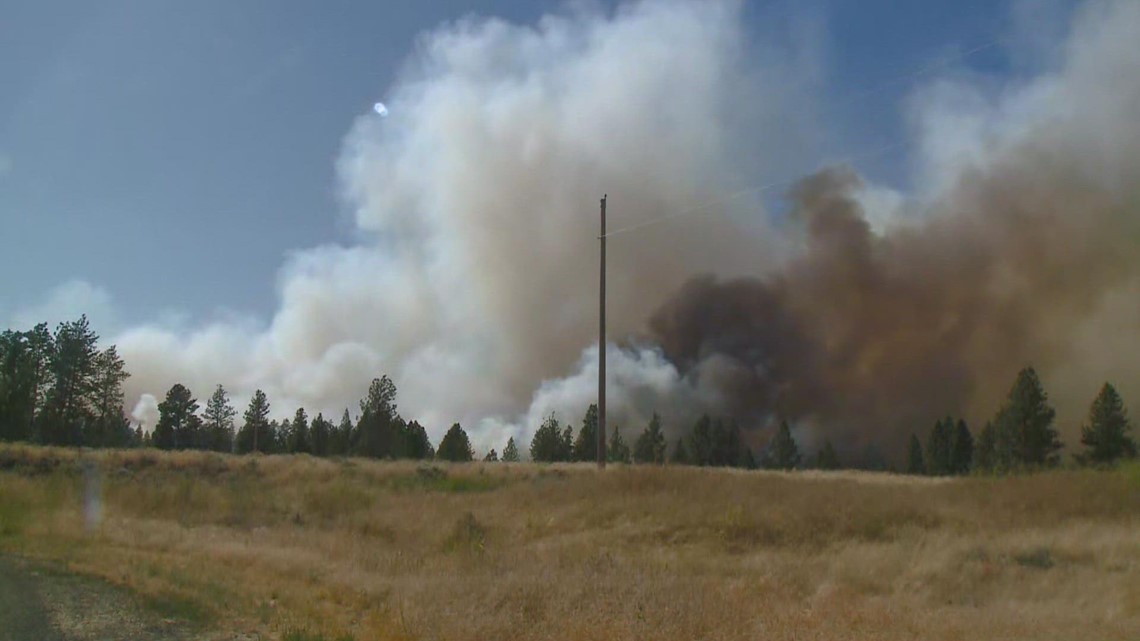 Here Are The Latest Updates On The Williams Lake Fire In Cheney | Krem.com