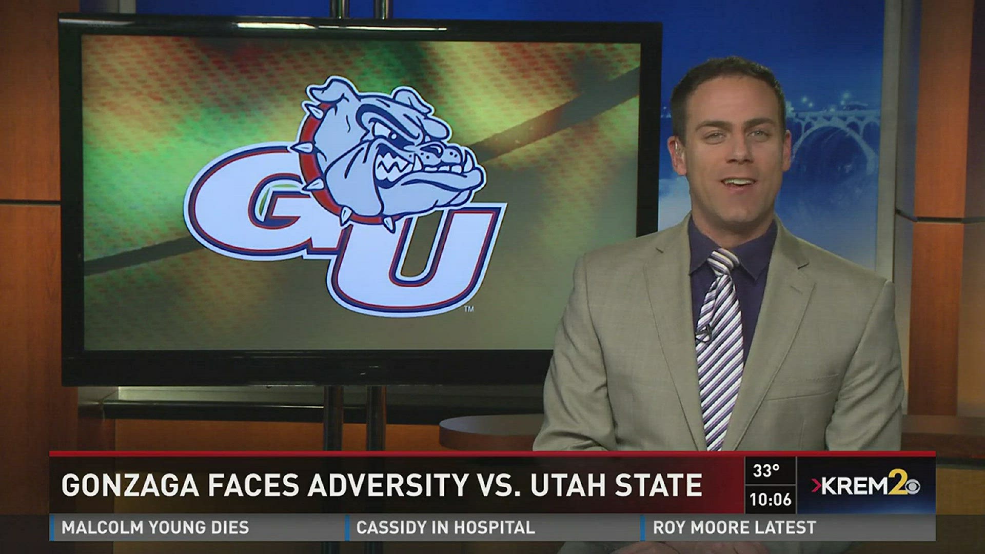 It wasn't easy, but the Zags take down Utah State 79-66 at the Kennel on Saturday.