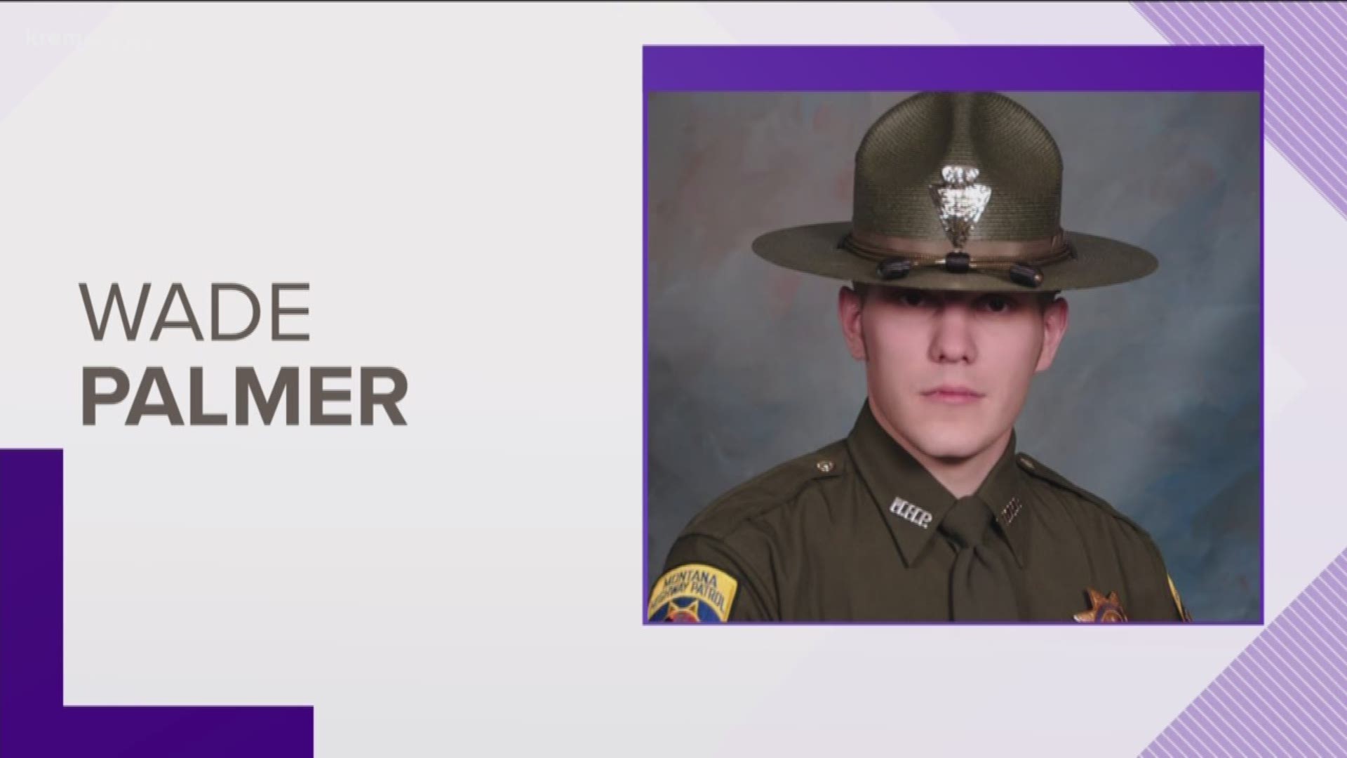 In 2015, Trooper Wade Palmer was awarded the Medal of Valor for his life-saving efforts at the scene of a crash involving a mom and her young children in Montana.