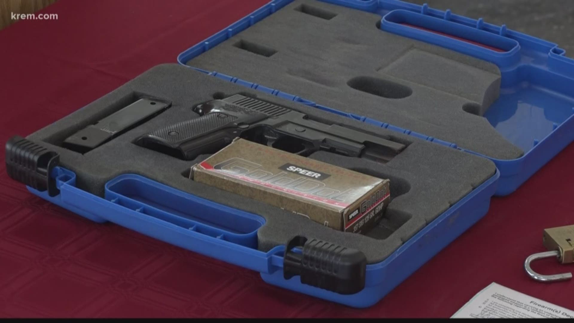 KREM Reporter Amanda Roley explains the national trend of higher incidences of firearms being found in luggage at Spokane International Airport and across the nation.