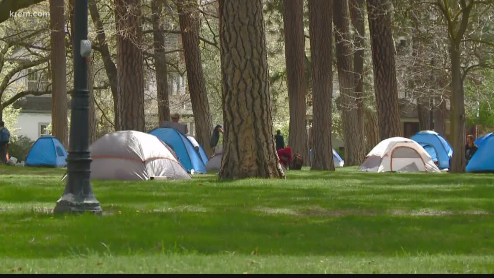 Downtown Spokane Library used as shelter after closure of Cannon Street ...