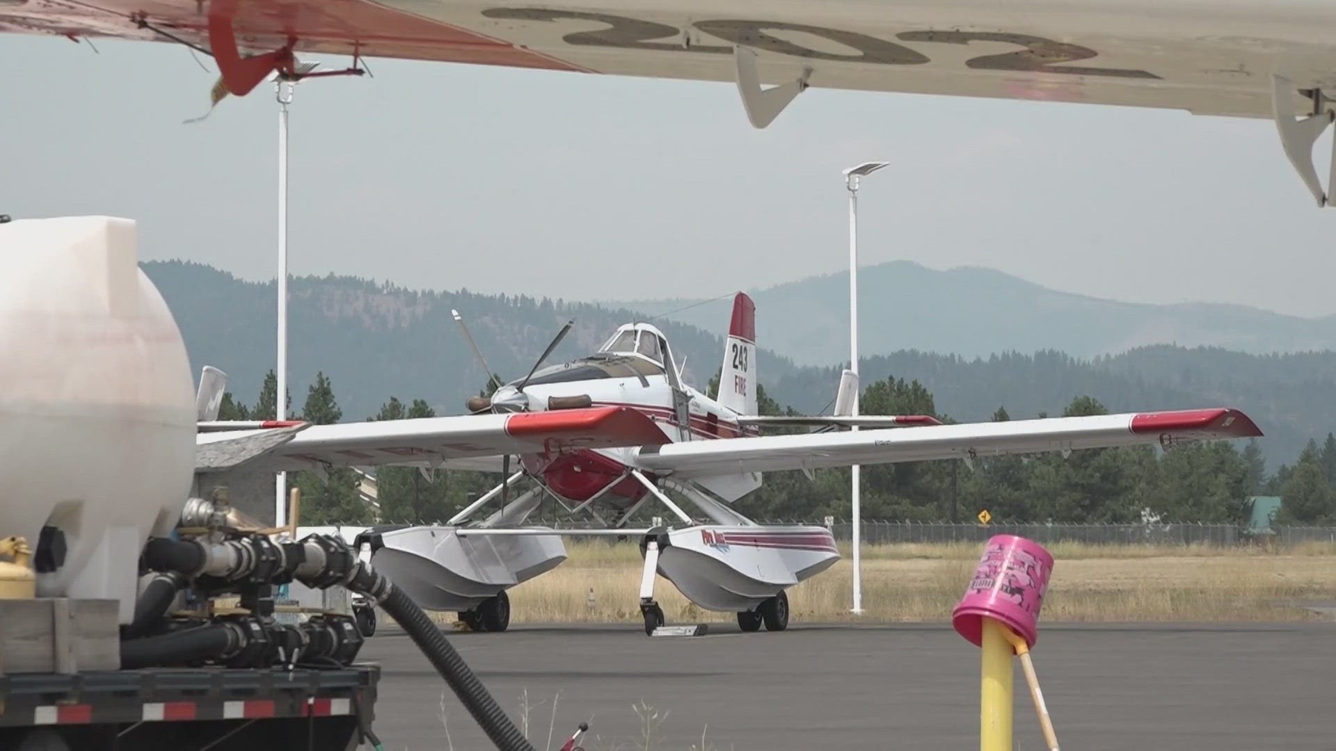 DNR says that last year the state had 28 planes capable of fighting fires. Now, there are 40 planes statewide.