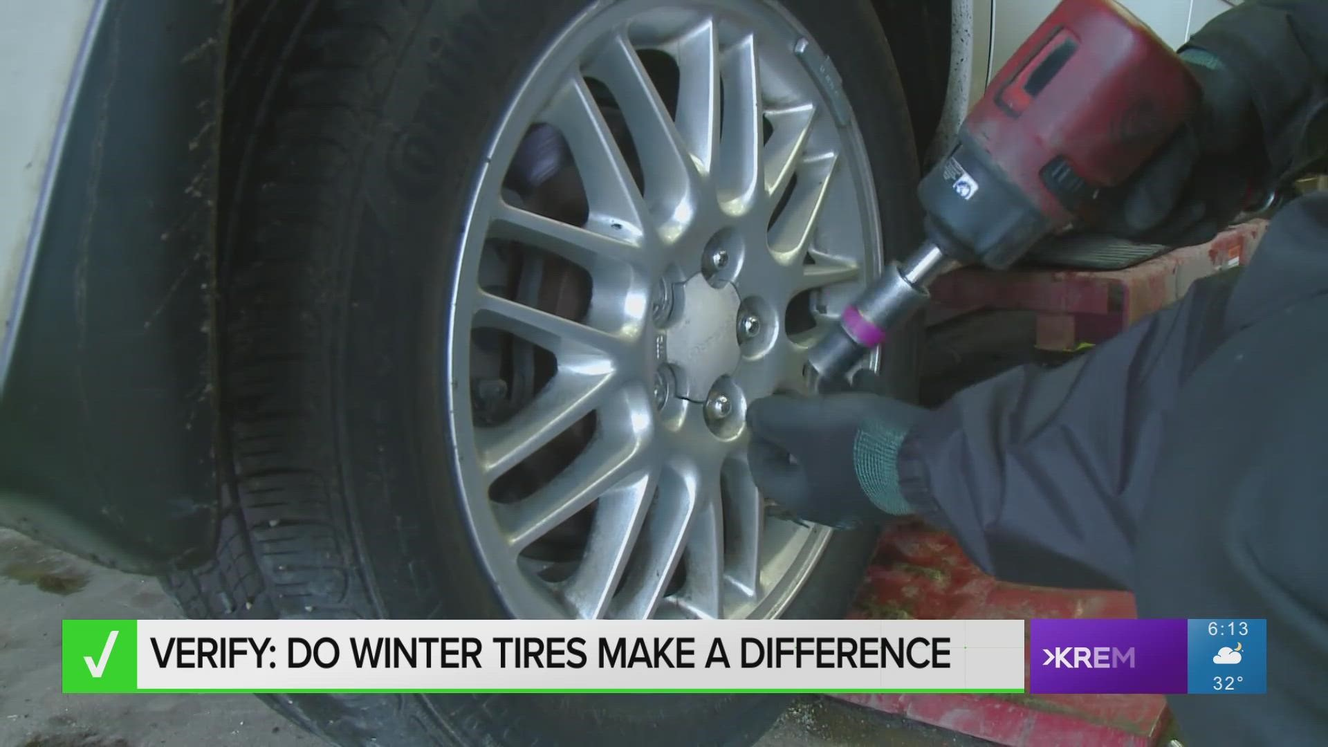 All-season tires may sound like they are made for any weather, including snow, but our Verify team explains why they don't measure up to winter tires.