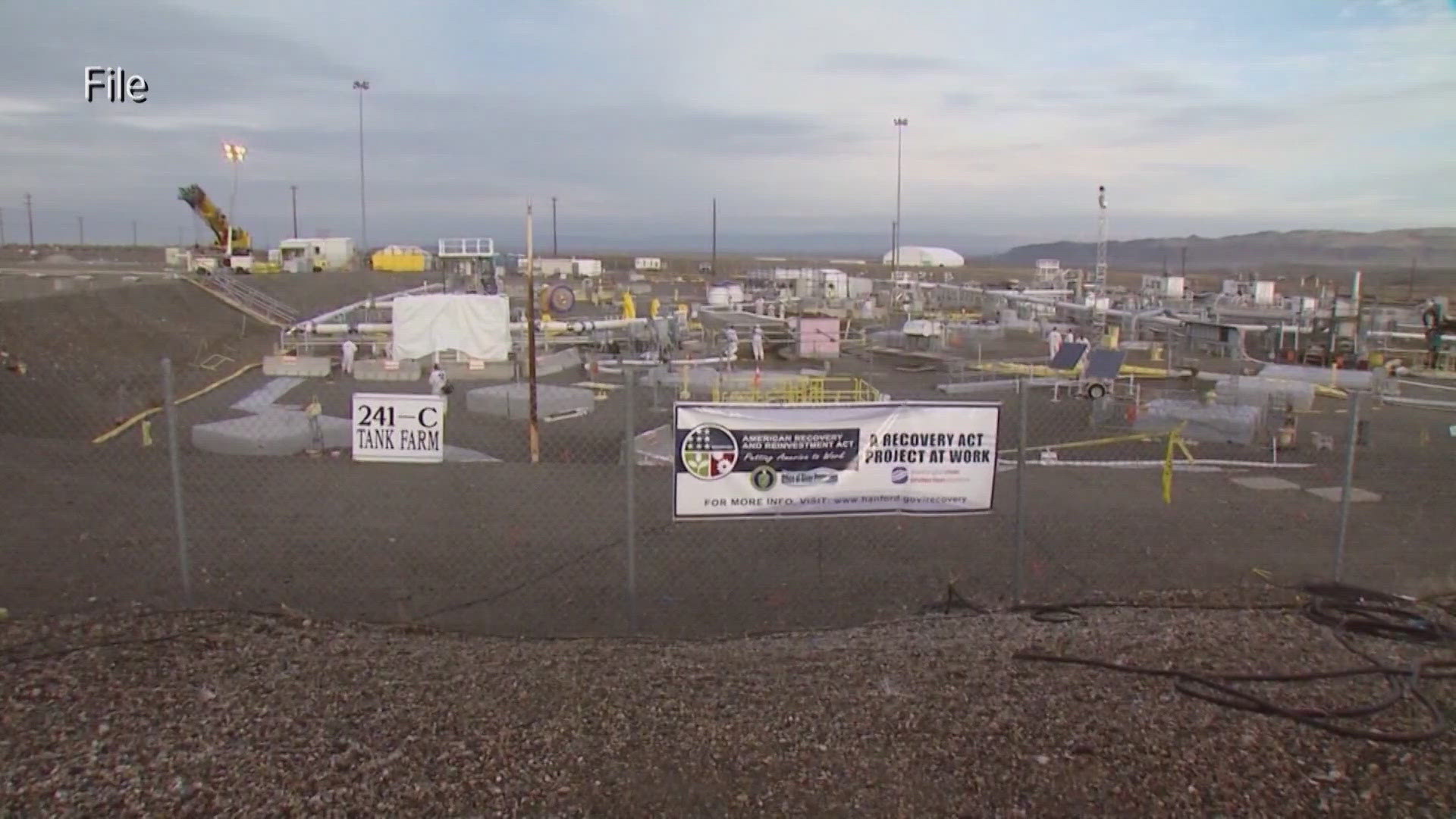 The City said hazardous waste would be shipped through Spokane from the Hanford Nuclear Site to Texas and Utah in liquid form.