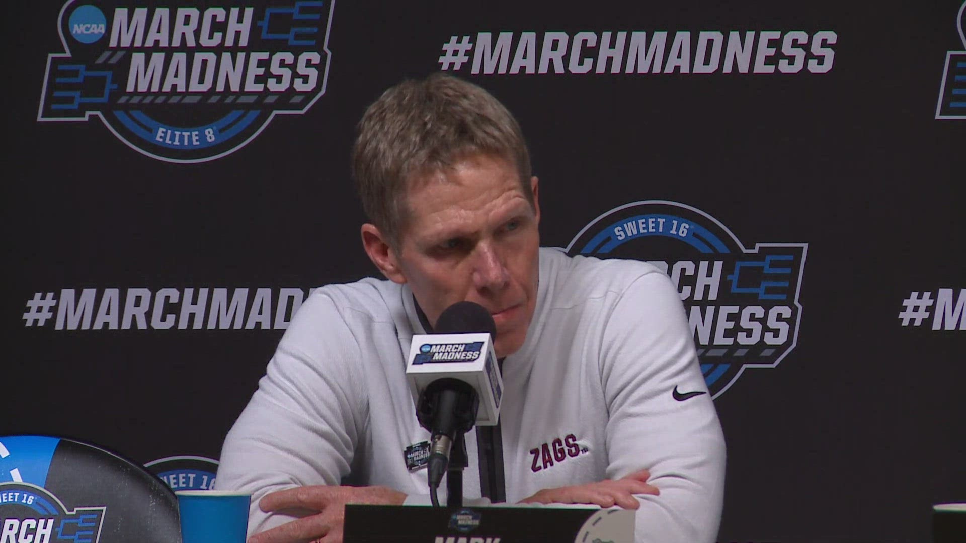 Gonzaga players & Mark Few talk loss to Purdue in Sweet 16 of NCAA ...